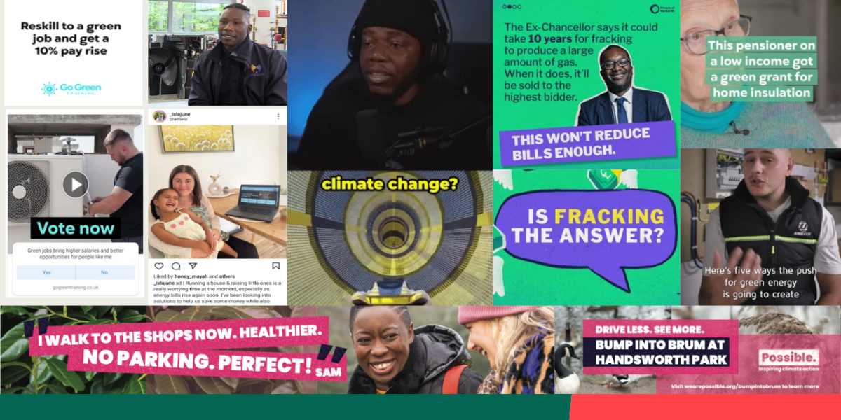Impact Numbers: Results from Six Advertising Campaigns with Climate NGOs