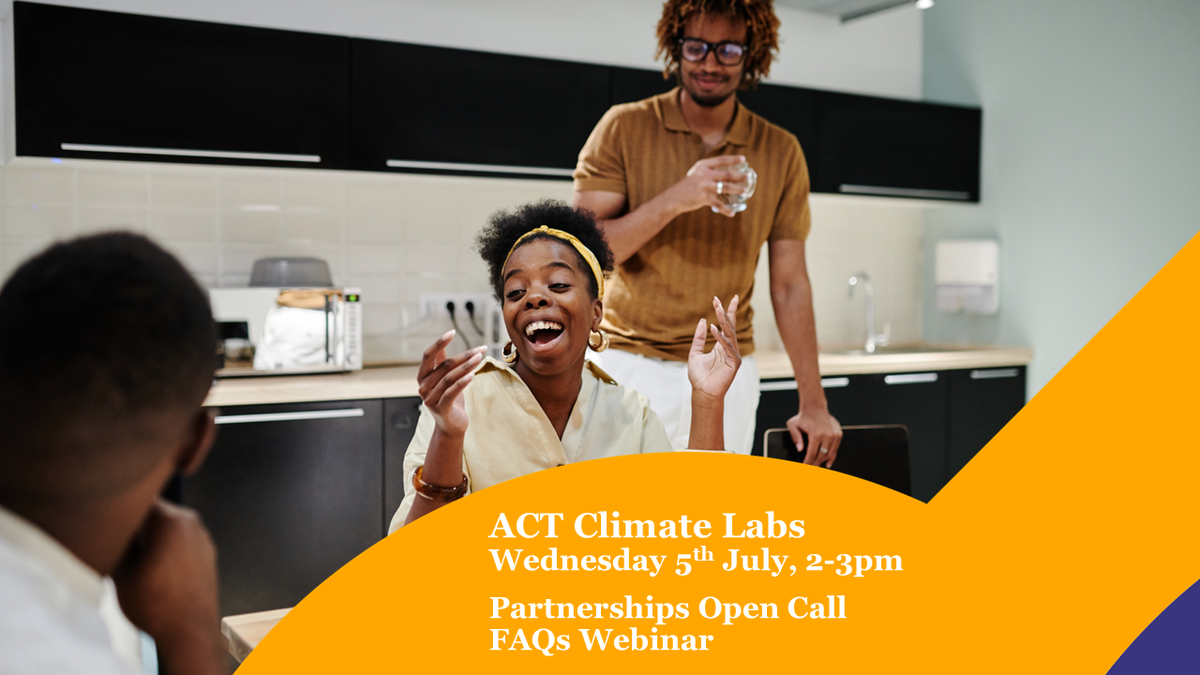 ACT Climate Labs: Open call for partnerships